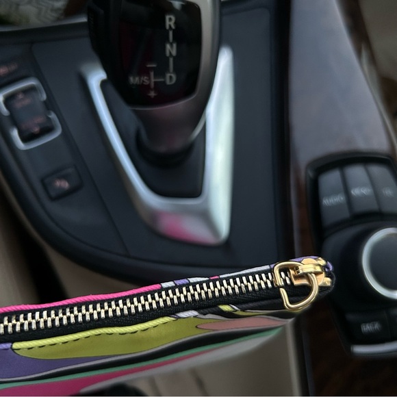 Vintage 00s Emilio Pucci Psychedelic Print Pouch - Picture 6 of 9